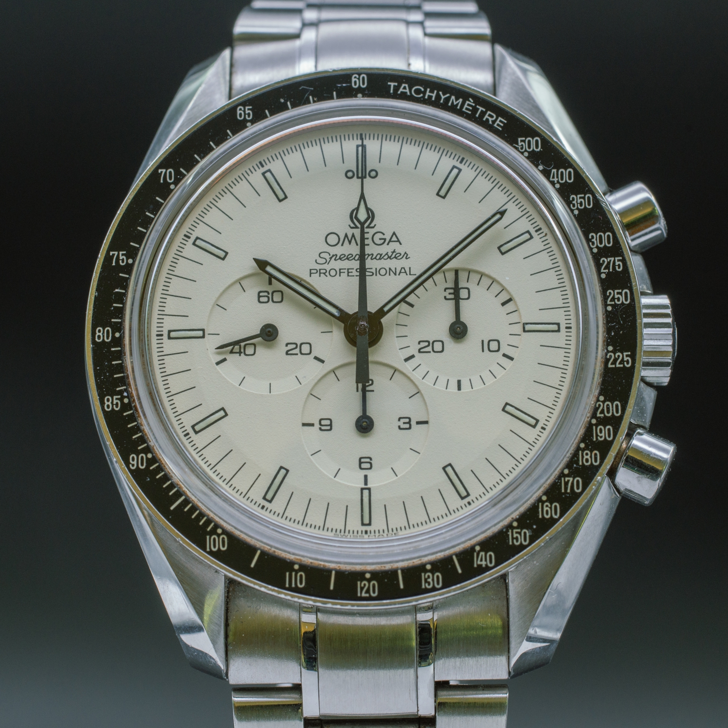 Omega Speedmaster Professional Moonwatch Albino Ref.3593.20 Le Italian Market TrustOnTime